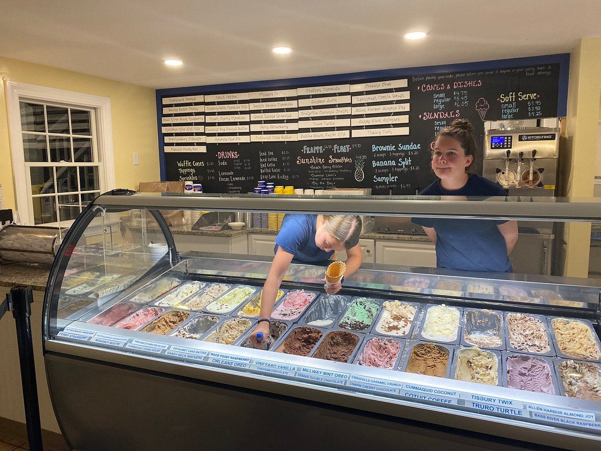 Cape Cod Creamery ice cream selection