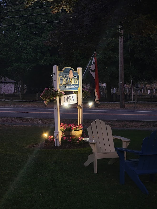 Cape Cod Creamery Sign