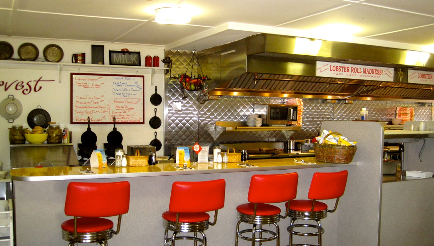 Interior of Red Cottage Restaurant