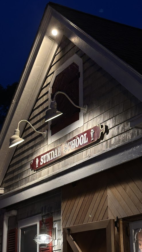 Sundae School sign